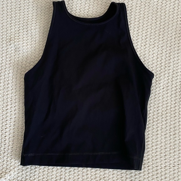 Everlane Athletic Cropped High Neck Tank - Picture 1 of 1